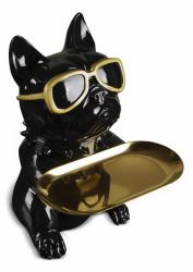 Статуэтка Black Bulldog (18x13x26 см)