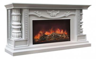 Комплект из электрокамина напольного и портала Лорд (165x42.5x89 см)