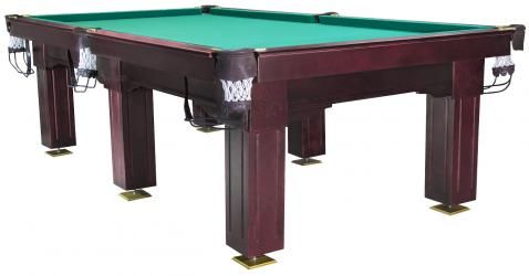 Бильярдный стол Чикаго II 10 футов, ЛДСП-16, лузы-латунь скат (пирамида)