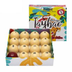 Детские бильярдные шары для русского бильярда Taybao 50,8 мм