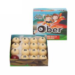 Детские бильярдные шары для русского бильярда Ober 32 мм