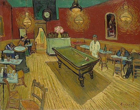 «Ночное кафе» (1888) «Ночное кафе» (1888)