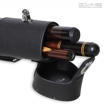 Тубус QK-S Musketeer 1x1 с отделением для удлинителя (матовый черный)