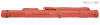 Тубус QK-S Ray Velcro 1x1 (оранжевый)