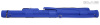 Тубус QK-S Ray Velcro 1x1 (синий)