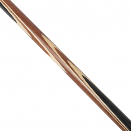 Кий для русского бильярда Отличница, двусоставной (черный граб, граб, лайсвуд)