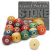 Шары для американского пула Aramith Stone Granit 57,2 мм (белый биток)