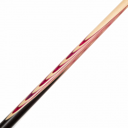 Детский бильярдный кий Cherry 123 см (граб, черный граб), цельный