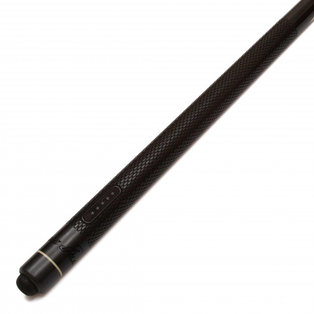 Бильярдный кий укороченный Black 150 см (граб, черный граб), цельный