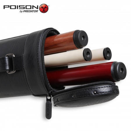Тубус для кия Poison Armor 2х2 (черный)