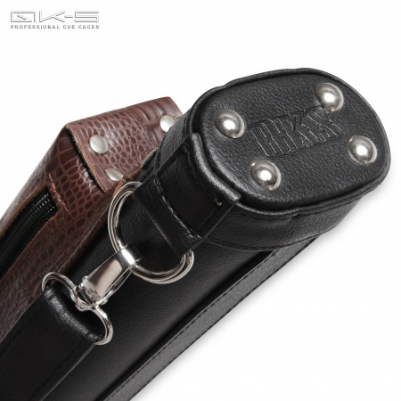 Тубус QK-S Cowboy 1x1 (черно-коричневый аллигатор)