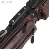 Тубус QK-S Cowboy 1x1 (черно-коричневый аллигатор)
