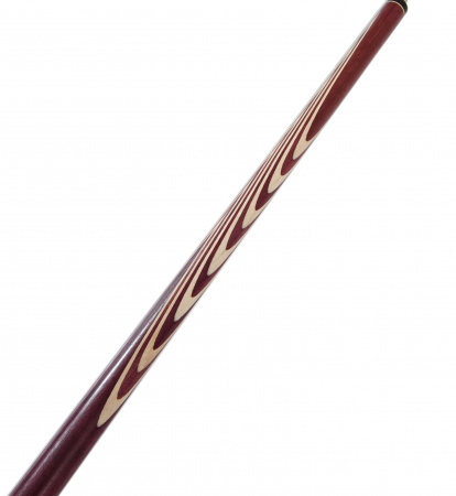 Бильярдный кий для русского бильярда Амарант, венский запил 6+4, двухсоставной (граб, амарант)