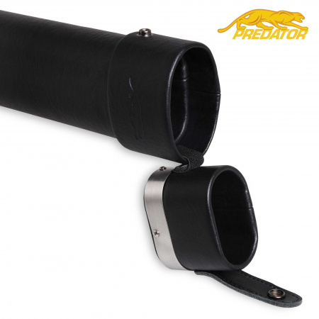 Тубус для кия Predator Blak Velcro 1х1 (черный)