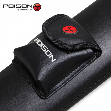 Тубус для кия Poison Armor 2х2 (черный)