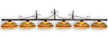 Бильярдный светильник Sonoma 6 плафонов