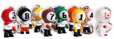 Брелоки Turning point lucky doll 4,5 см (10 шт)
