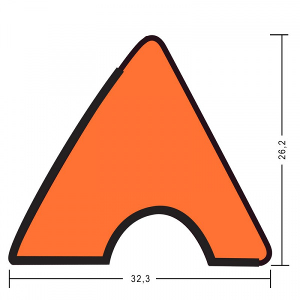 Резина для бортов Eurosprint Standard POOL PRO K-55 122 см 7-9 футов 6 (шт.)