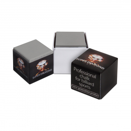 Мел Super Diamond (серый) черная коробка