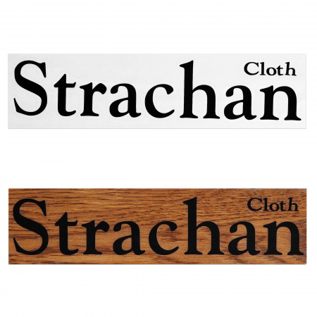 Стикер Strachan Cloth самоклеящийся 17,5x4,5 см черный
